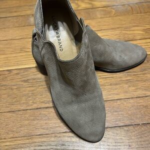 Lucky Brand Women's Gray Heeled Boots